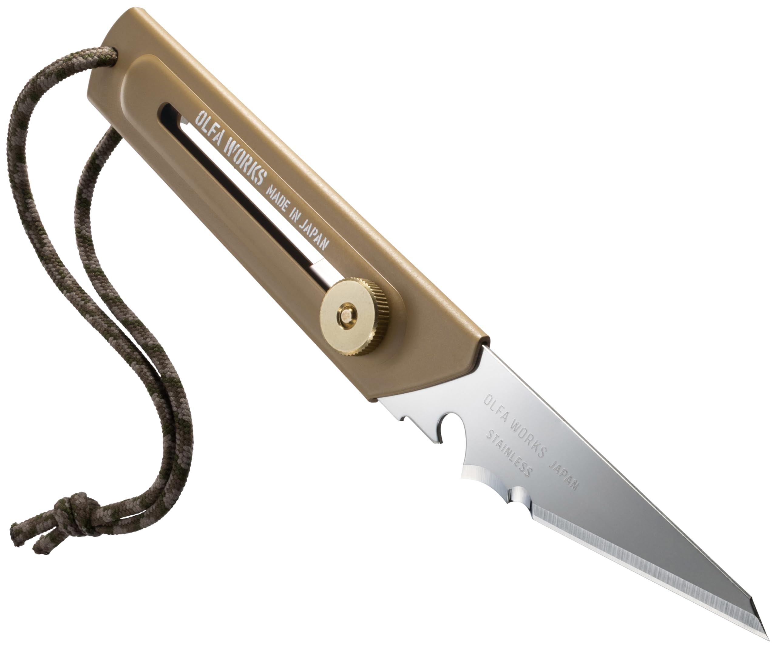 OLFA WORKS OW-UCK-1/SB Utility Camp Knife